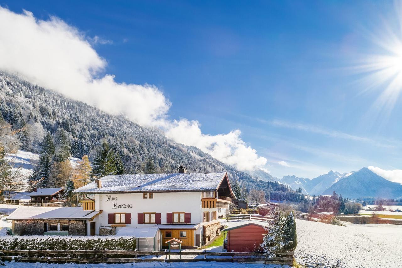 "Haus Berktold" - Annehmlichkeiten Von 4-Sterne Familien-Und Wellnesshotel Viktoria Koennen Mitbenutzt Werden Oberstdorf Eksteriør billede